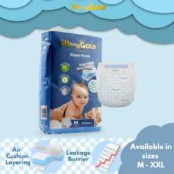 Momy Gold Signature Jumbo Pants Baby Diapers (M / L / XL / XXL)