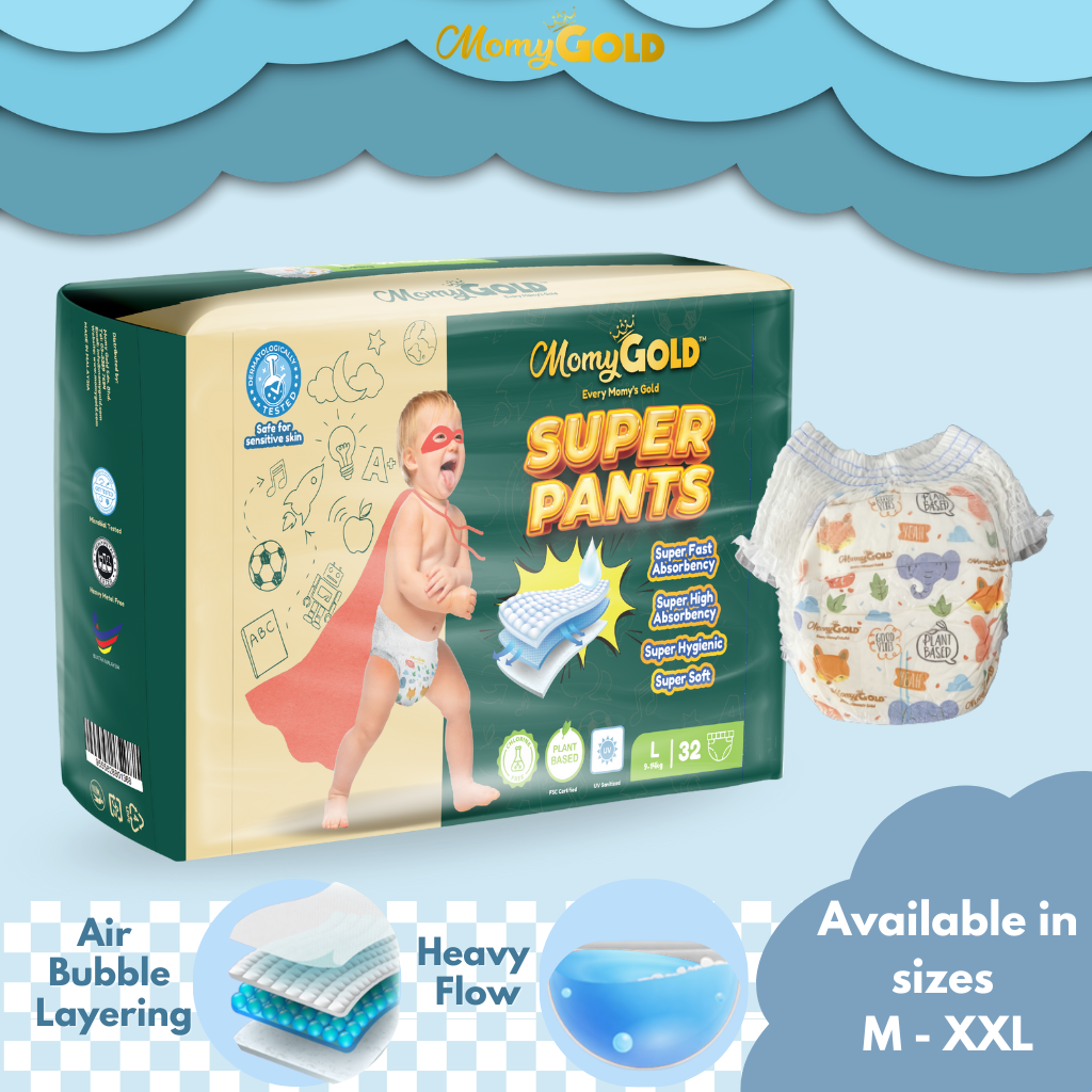 Momy Gold Super Pants