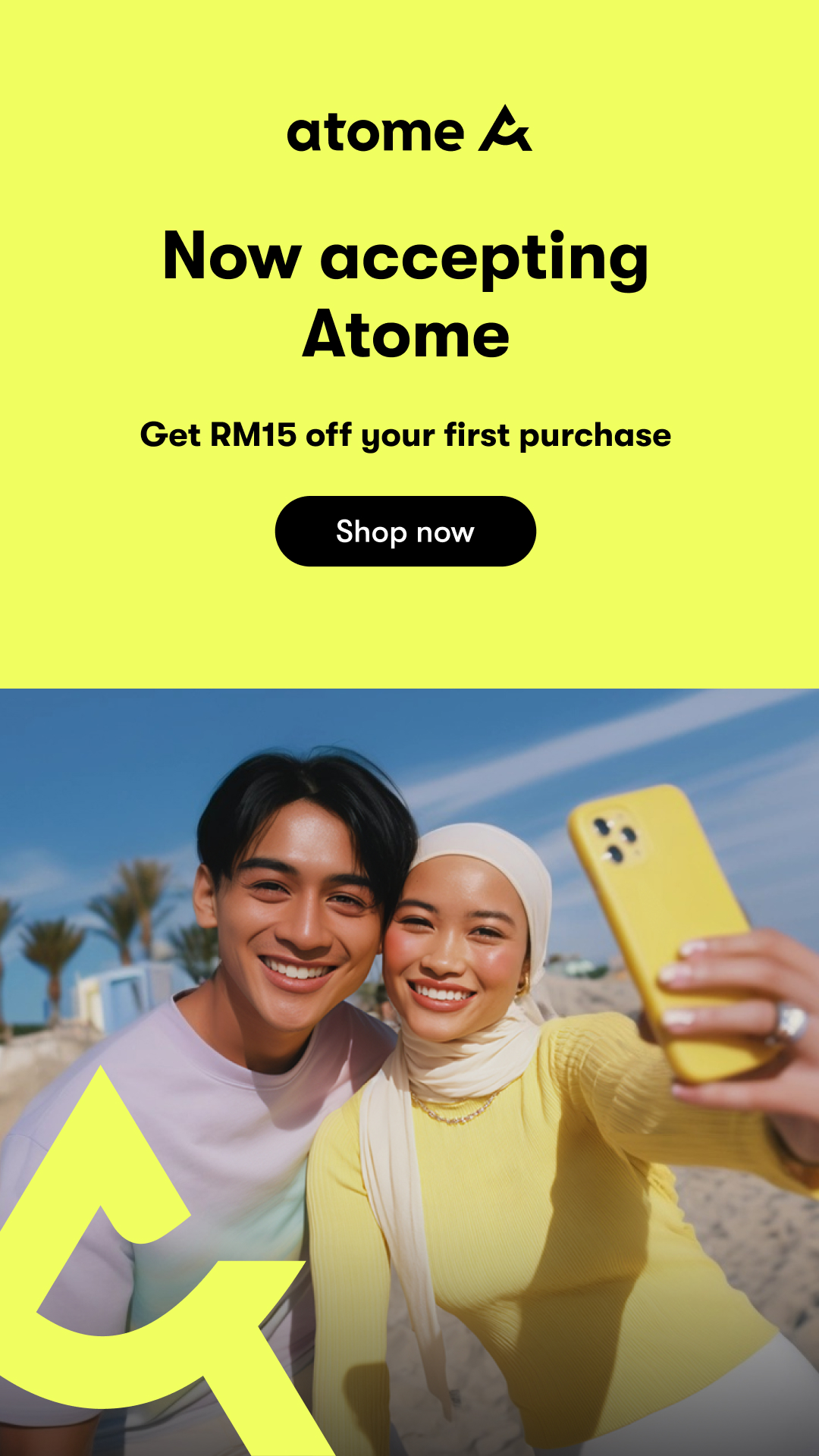 Pay with Atome - Momy Gold Promotion